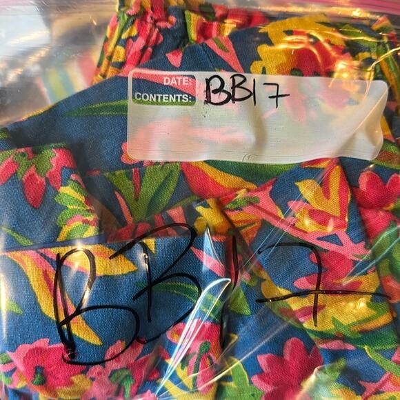 J. Crew Linen Tropical Floral Tiered Mini Skirt Women's US 2 Vacation Office EUC - Picture 6 of 6